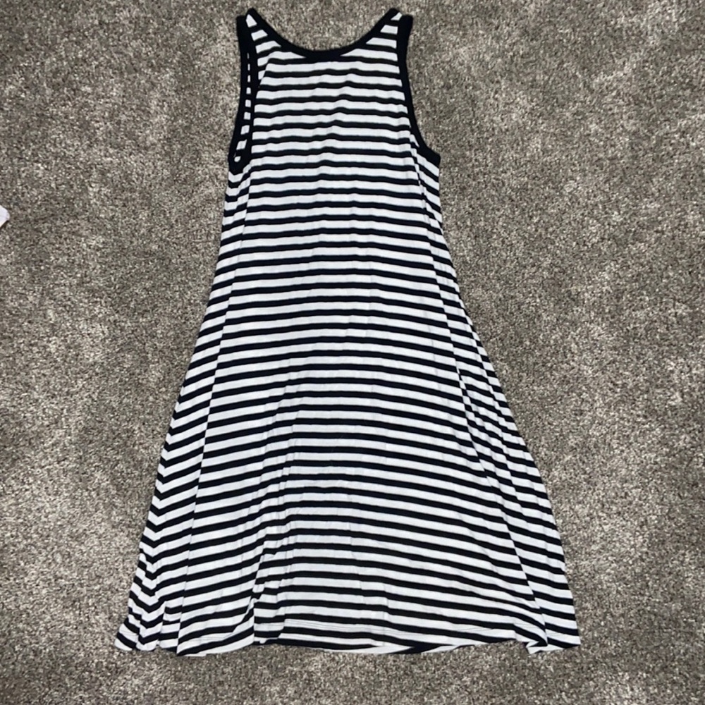 Striped flowy dress